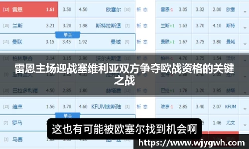 雷恩主场迎战塞维利亚双方争夺欧战资格的关键之战